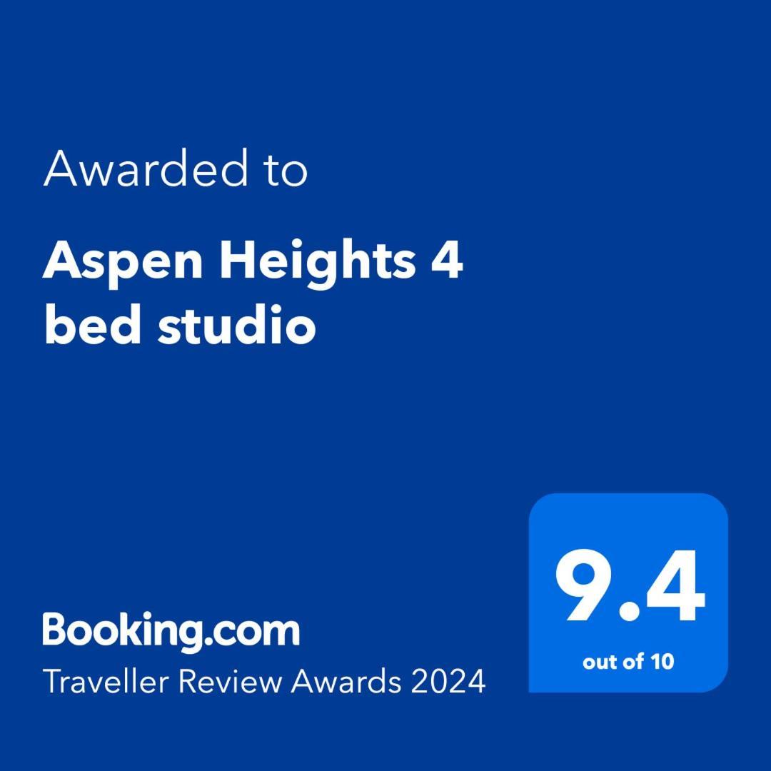 Aspen Heights 4 Bed Studio Bansko Luaran gambar